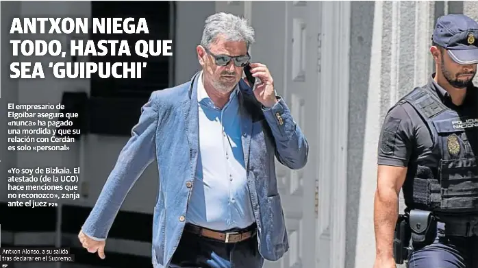 ANTXON NIEGA TODO, HASTA QUE SEA ‘GUIPUCHI’