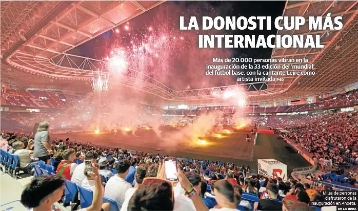 LA DONOSTI CUP MÁS INTERNACIONAL