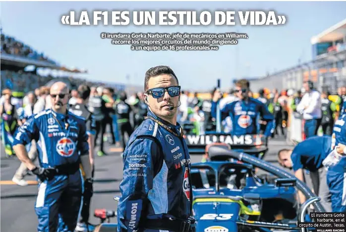 «LA F1 ES UN ESTILO DE VIDA»