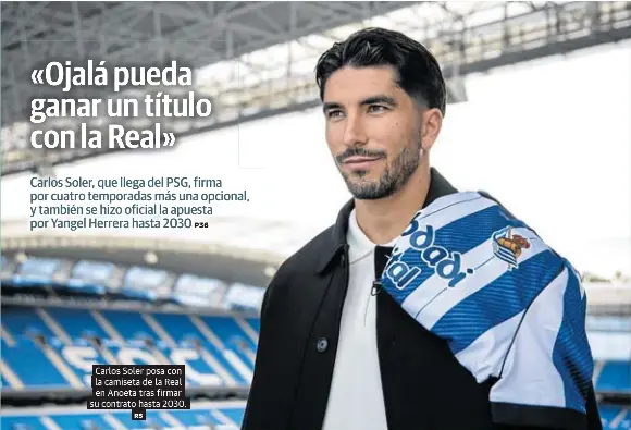 «OJALÁ PUEDA GANAR UN TÍTULO CON LA REAL»