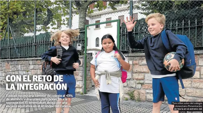 CON EL RETO DE LA INTEGRACIÓN