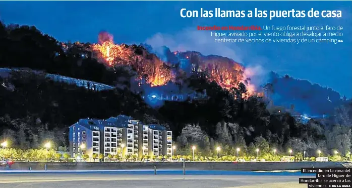 CON LAS LLAMAS A LAS PUERTAS DE CASA