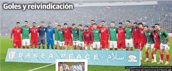 GOLES Y REIVINDICACIÓN