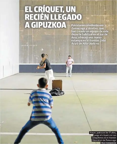 EL CRÍQUET, UN RECIÉN LLEGADO A GIPUZKOA