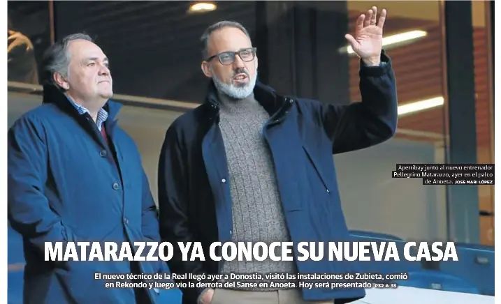 MATARAZZO YA CONOCE SU NUEVA CASA