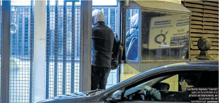 ‘TXEROKI’ PASA SU PRIMER DÍA EN SEMILIBERTAD