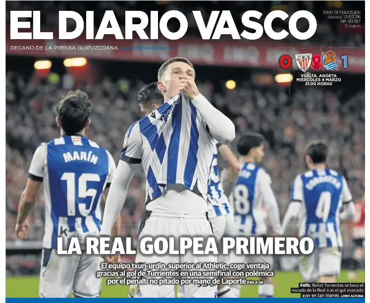 LA REAL GOLPEA PRIMERO