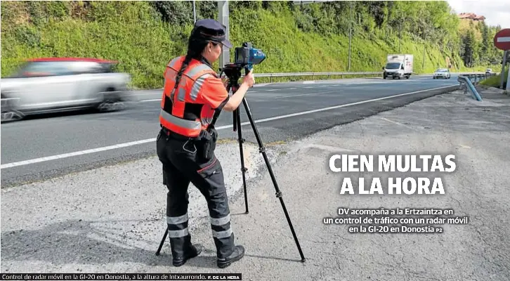 CIEN MULTAS A LA HORA