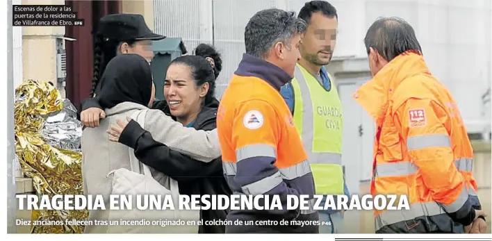 TRAGEDIA EN UNA RESIDENCIA DE ZARAGOZA