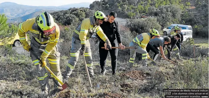 APRENDIENDO A SALVAR EL MONTE