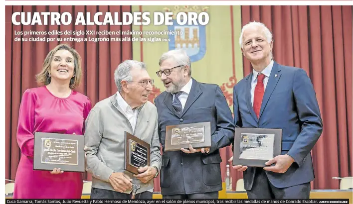 CUATRO ALCALDES DE ORO