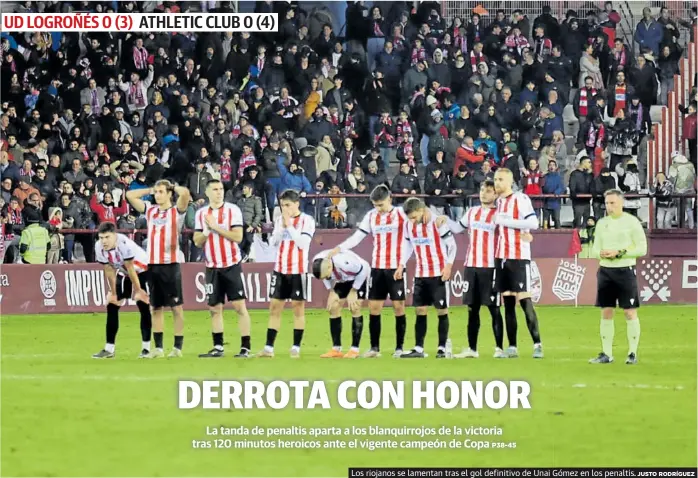 DERROTA CON HONOR