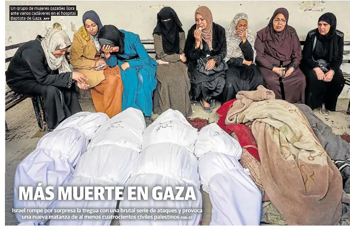 MÁS MUERTE EN GAZA