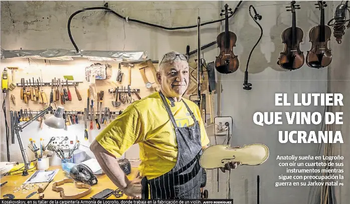 EL LUTIER QUE VINO DE UCRANIA