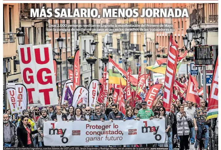 MÁS SALARIO, MENOS JORNADA