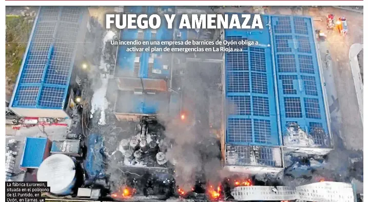 FUEGO Y AMENAZA
