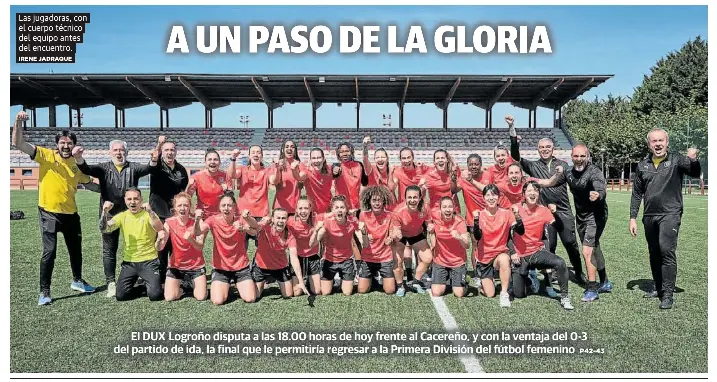A UN PASO DE LA GLORIA