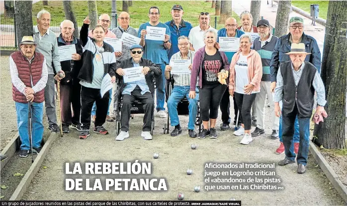 LA REBELIÓN DE LA PETANCA
