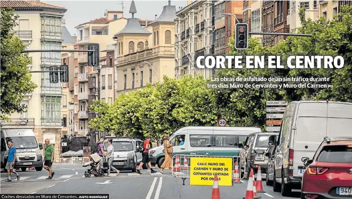 CORTE EN EL CENTRO