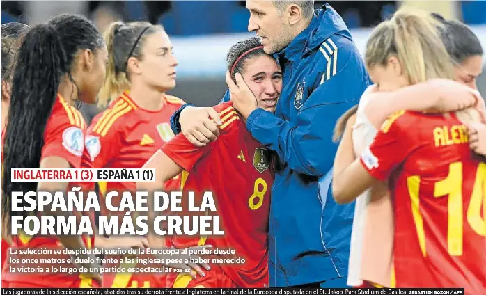 ESPAÑA CAE DE LA FORMA MÁS CRUEL