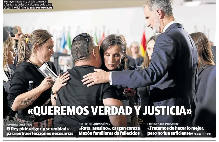 «QUEREMOS VERDAD Y JUSTICIA»