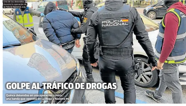 GOLPE AL TRÁFICO DE DROGAS