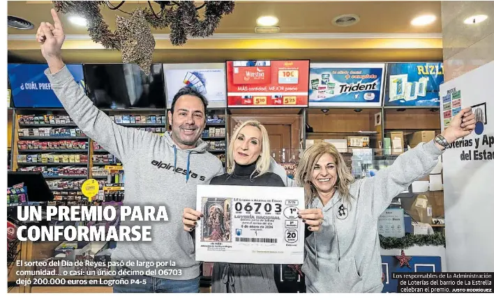 UN PREMIO PARA CONFORMARSE