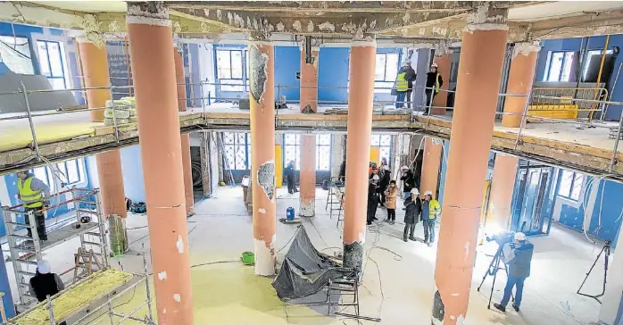 LA VIEJA ESTACIÓN TOMA NUEVA FORMA