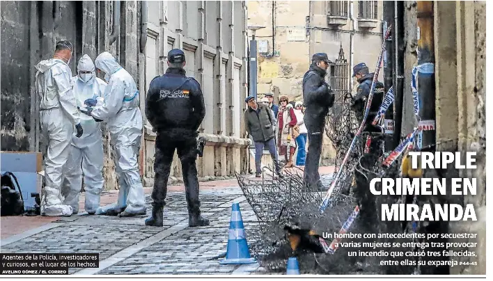 TRIPLE CRIMEN EN MIRANDA