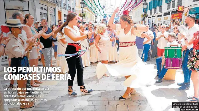 LOS PENÚLTIMOS COMPASES DE FERIA