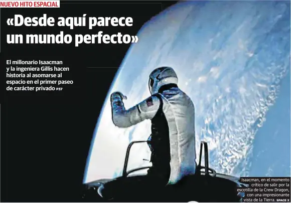 «DESDE AQUÍ PARECE UN MUNDO PERFECTO»