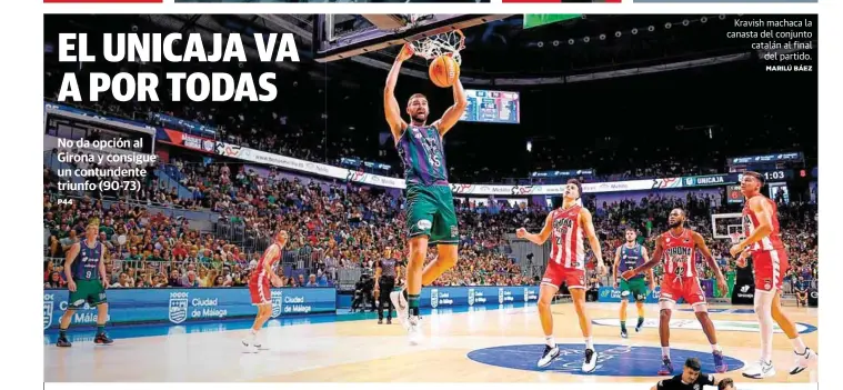 EL UNICAJA VA A POR TODAS