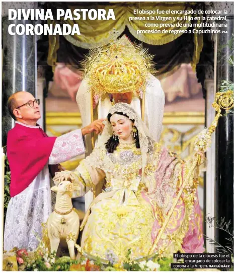 DIVINA PASTORA CORONADA