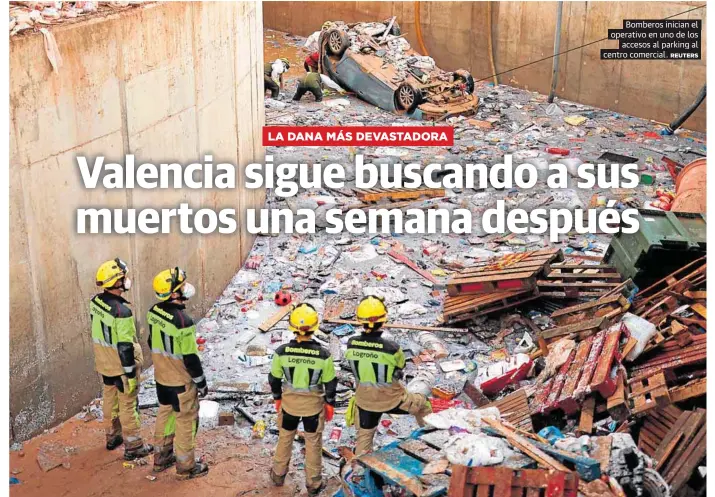 VALENCIA SIGUE BUSCANDO A SUS MUERTOS UNA SEMANA DESPUÉS