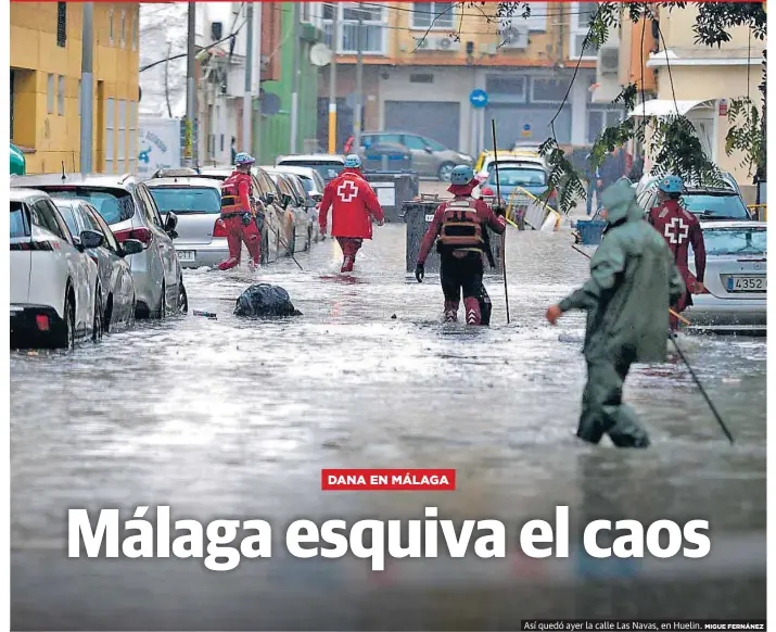 MÁLAGA ESQUIVA EL CAOS