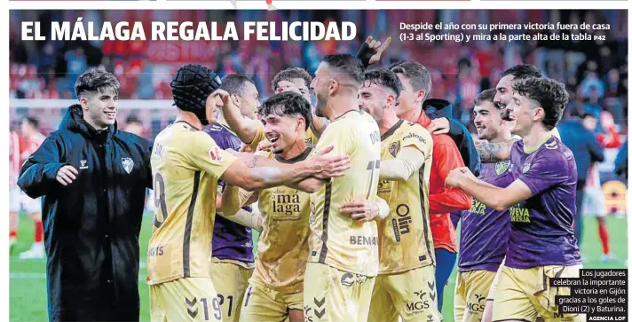 EL MÁLAGA REGALA FELICIDAD