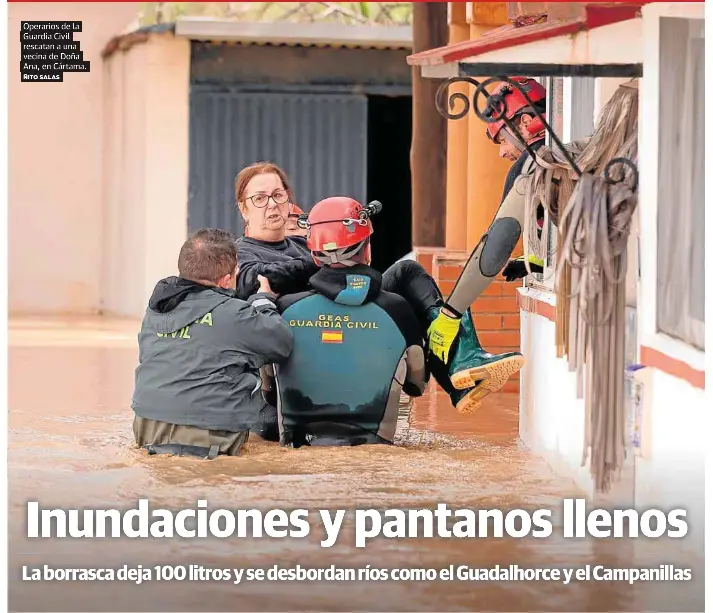 INUNDACIONES Y PANTANOS LLENOS