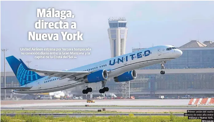 MÁLAGA, DIRECTA A NUEVA YORK