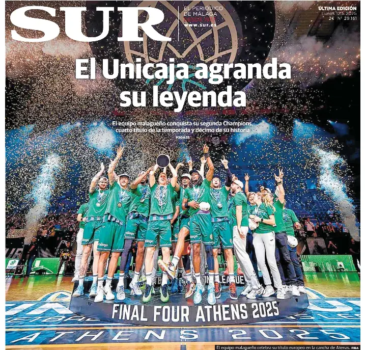 EL UNICAJA AGRANDA SU LEYENDA