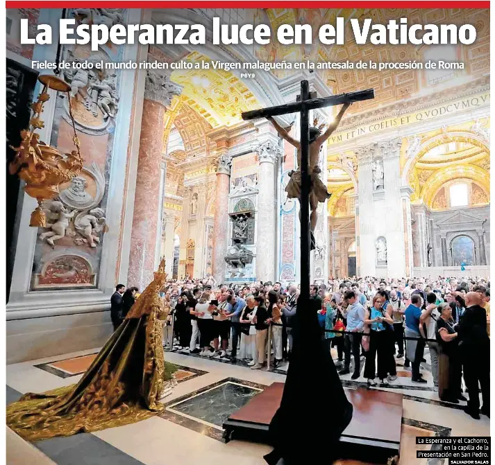 LA ESPERANZA LUCE EN EL VATICANO