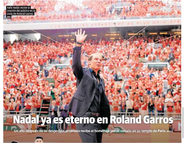 NADAL YA ES ETERNO EN ROLAND GARROS