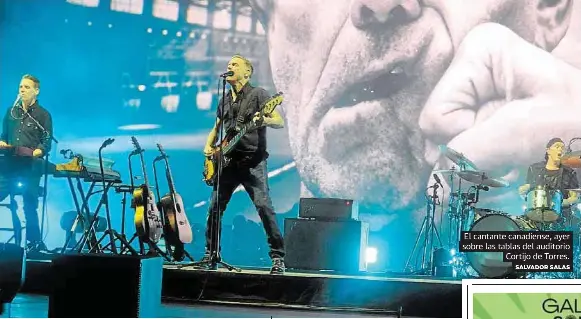 BRYAN ADAMS, ETERNA JUVENTUD EN MÁLAGA