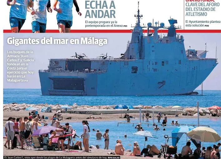 GIGANTES DEL MAR EN MÁLAGA
