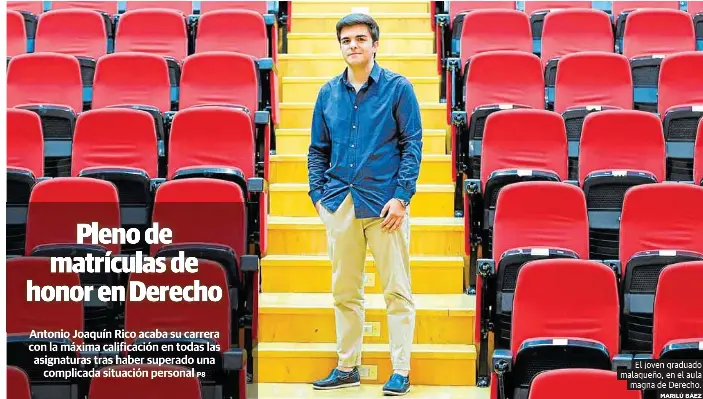 PLENO DE MATRÍCULAS DE HONOR EN DERECHO