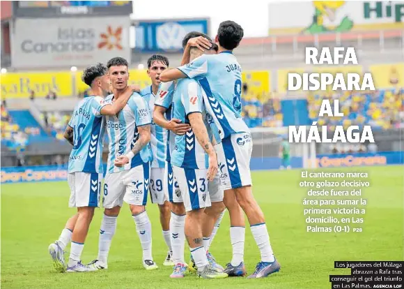RAFA DISPARA AL MÁLAGA