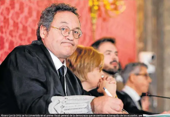 GARCÍA ORTIZ NIEGA QUE REVELARA SECRETOS