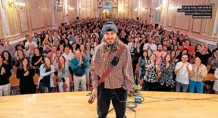 «TENGO GANAS DE MOSTRARME VULNERABLE, PORQUE LO SOY»