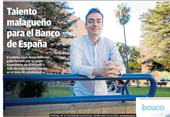 TALENTO MALAGUEÑO PARA EL BANCO DE ESPAÑA