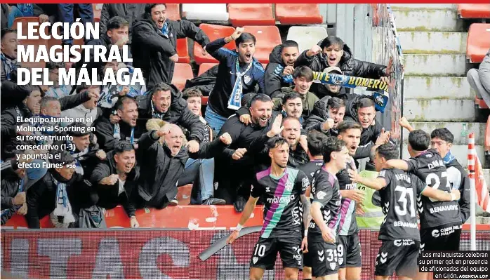 LECCIÓN MAGISTRAL DEL MÁLAGA