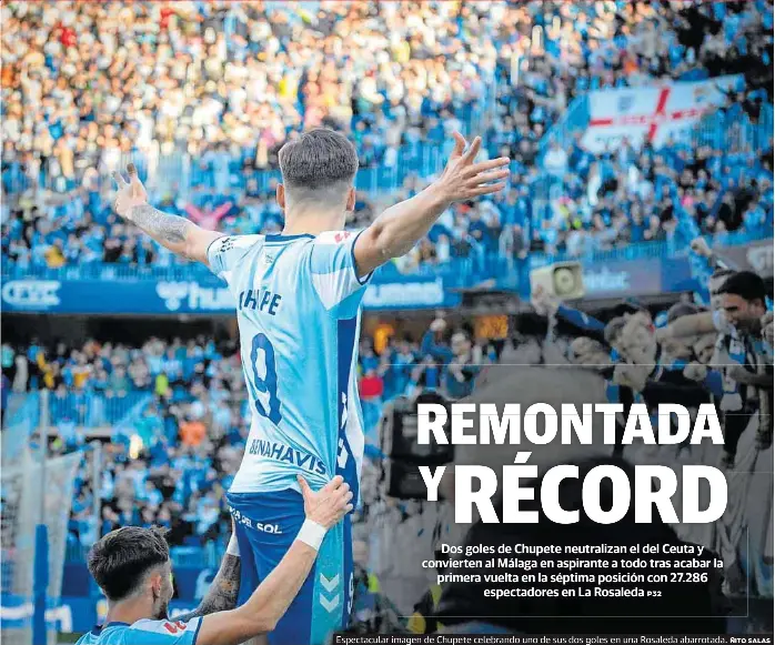 REMONTADA Y RÉCORD